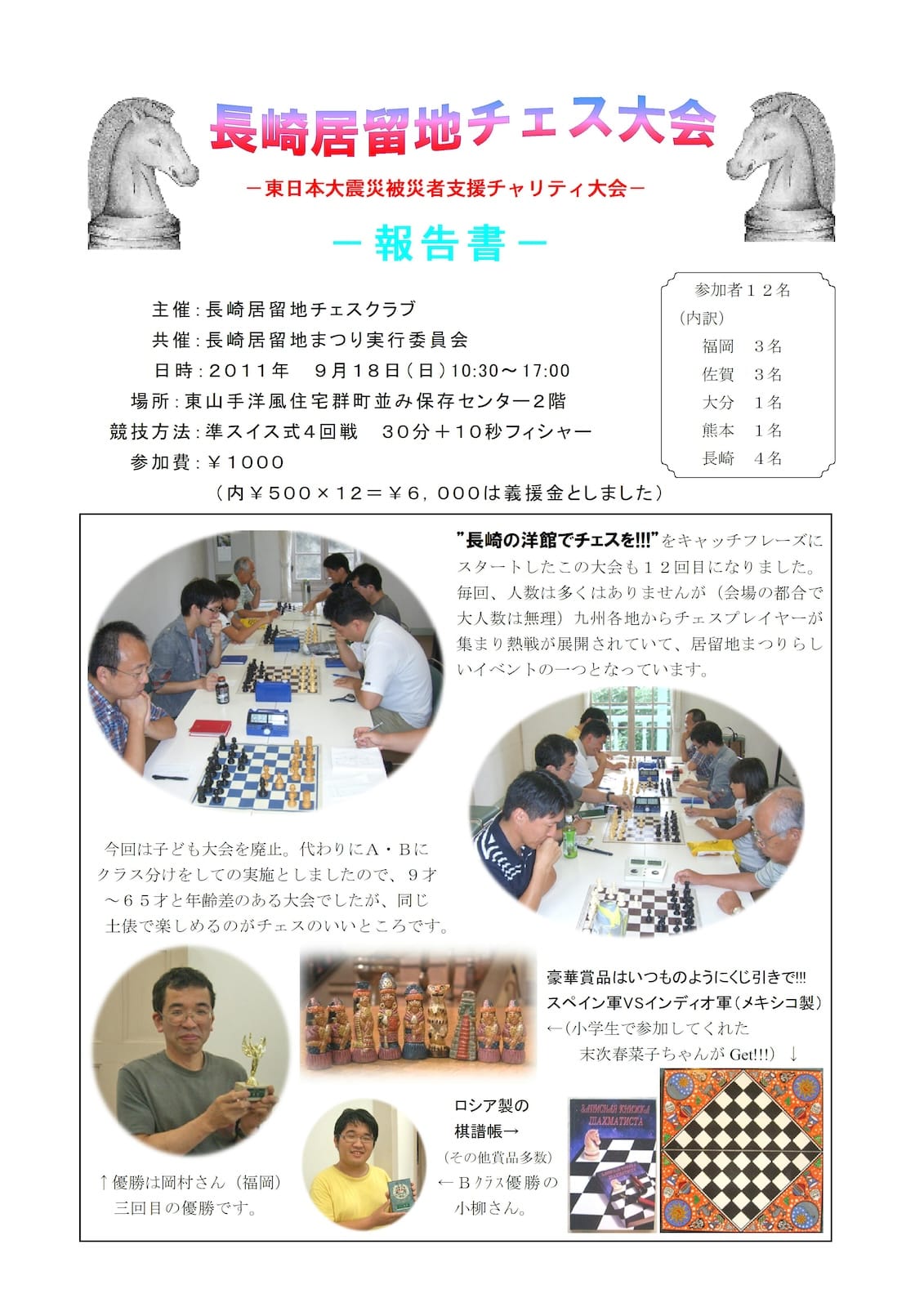 第12回居留地チェス大会